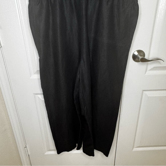 Eileen Fisher Tencel Organic Linen Slub Jumpsuit - Picture 5 of 8